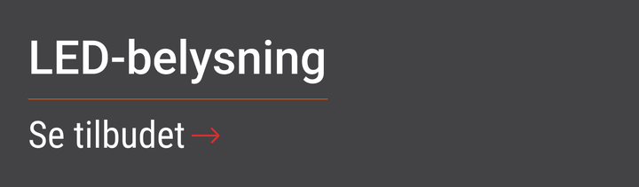 Kampanje statisk led-belysing